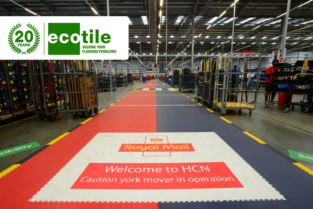 Royal Mail give Ecotile Flooring stamp of approval