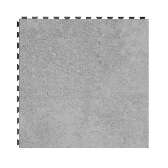 Infinity modular commercial and retail floor tile in a concrete effect surface finish