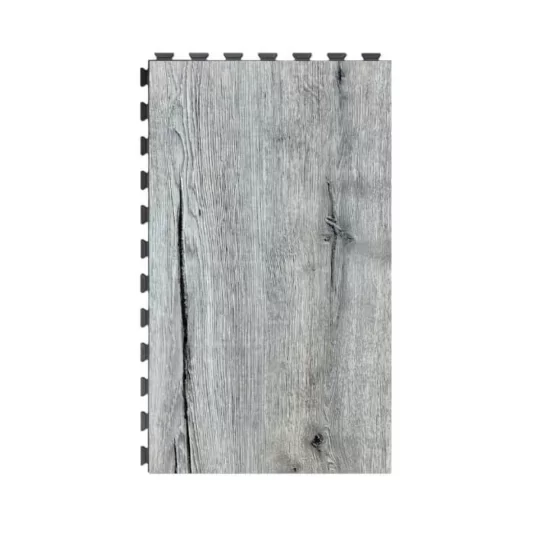 Infinity modular commercial floor tile in a nordic wood effect surface finish