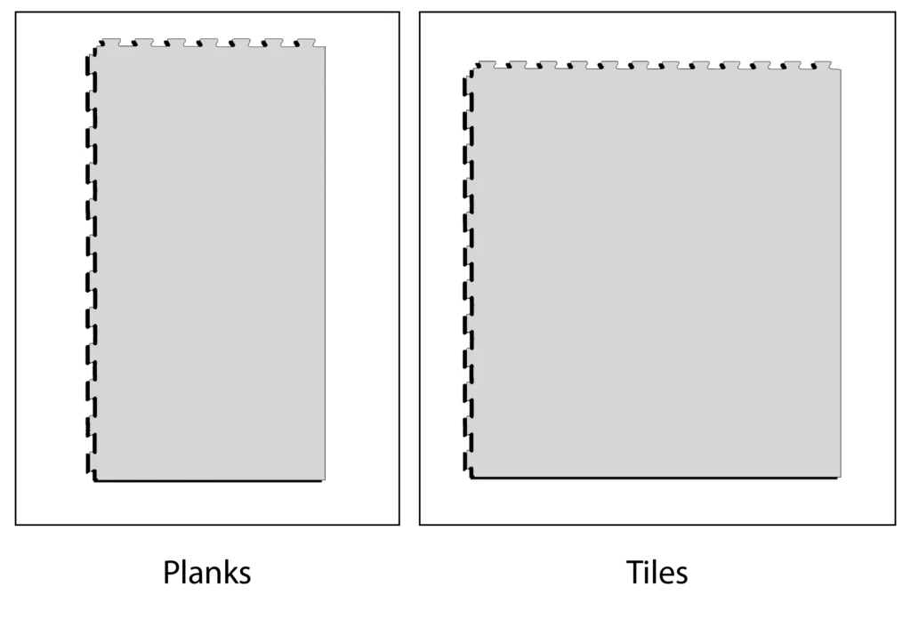 Ecotile Infinity Tile, Different Sizes 